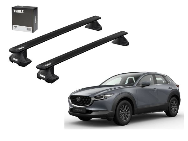 Juego Barras Thule Wingbar Evo Black Mazda CX30