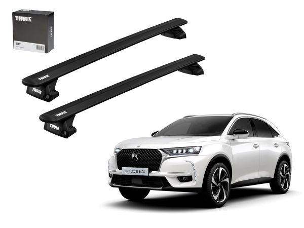 Juego Barras Thule Wingbar Evo Black Peugeot 3008-5008-DS7