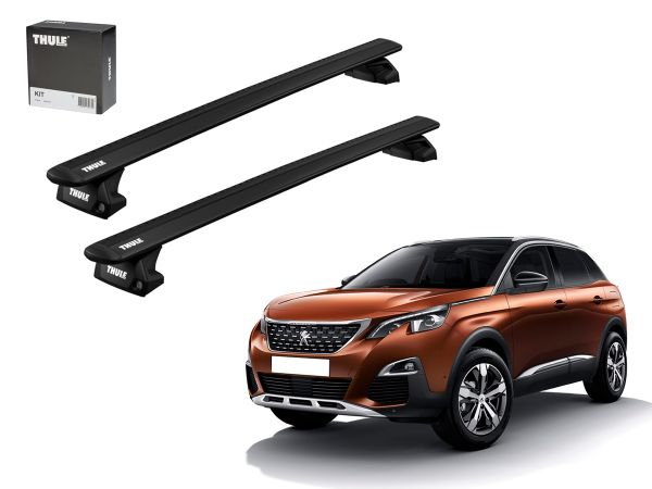 Juego Barras Thule Wingbar Evo Black Peugeot 3008-5008-DS7