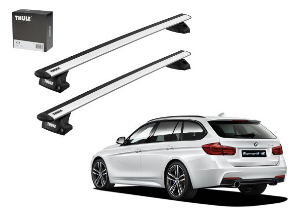 Juego barras Thule Wingbar Evo BMW F31 G21 F45 Sumitate Uruguay Tienda online de Bicicletas y accesorios para ciclismo