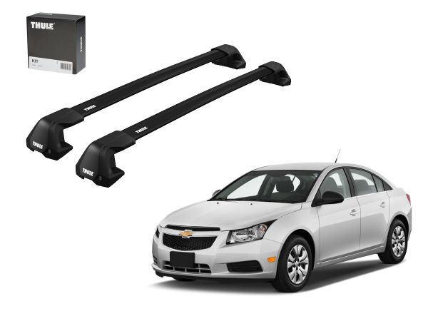 Juego Barras Thule Wingbar Evo Edge Black Chevrolet Cruze