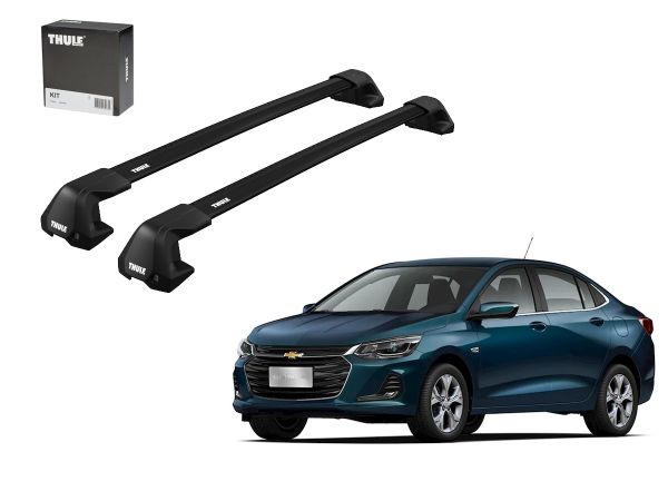 Juego de Barras Thule Wingbar Evo Edge Black Chevrolet Onix Plus