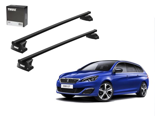 Juegos Barras Thule Squarebar Evo Peugeot 308 SW II