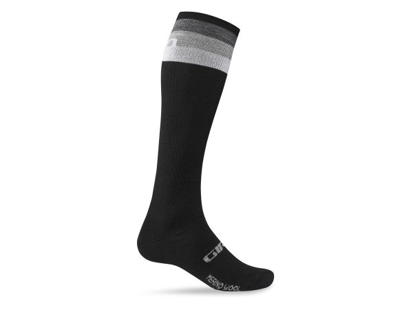 Medias de Ciclismo Giro Hightower Seasonal Merino Wool Knee (térmicas)