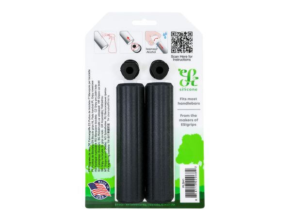 Puños Esi Grips Plush Silicone Negro