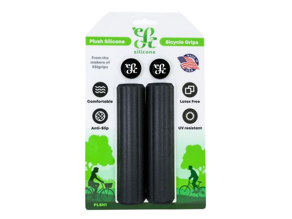 Puños Esi Grips Plush Silicone Negro