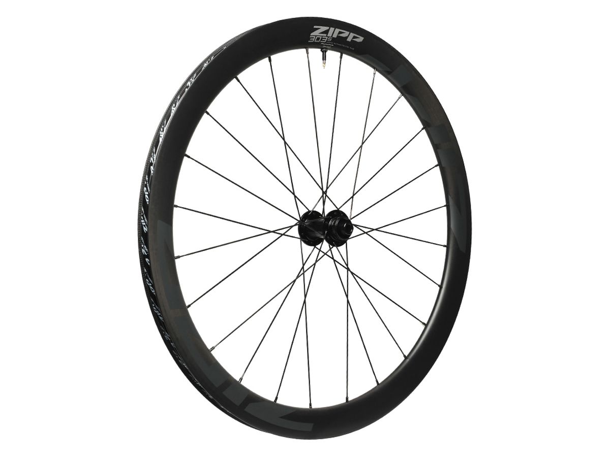 Rueda Zipp Ruta 303 S Carb Clincher Tubeles Del 700c 12X100mm Disc
