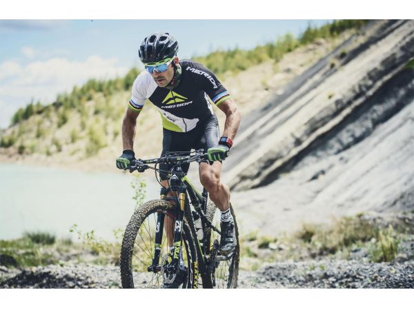 Bicicleta Montaña Doble Suspension Merida Ninety Six9 Team 2018