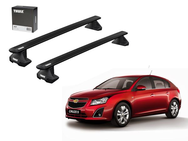 Juego Barras Thule Wingbar Evo Black Chevrolet Cruze