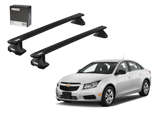 Juego Barras Thule Wingbar Evo Black Chevrolet Cruze