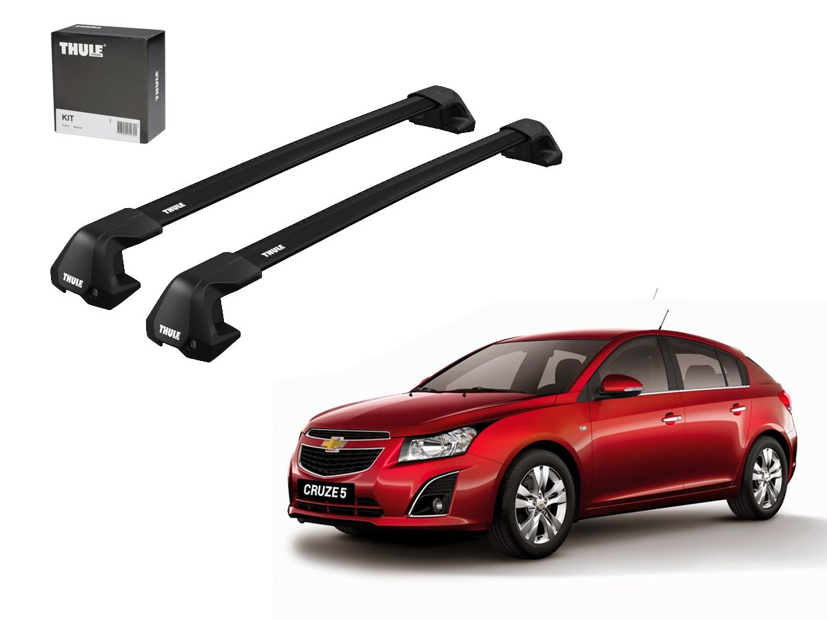 Juego Barras Thule Wingbar Evo Edge Black Chevrolet Cruze