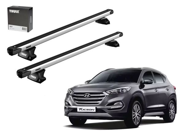 Juego Barras Thule Slidebar Kia Sportage IV- Hyundai Tucson III