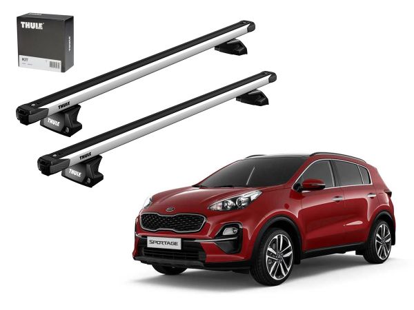 Juego Barras Thule Slidebar Kia Sportage IV- Hyundai Tucson III