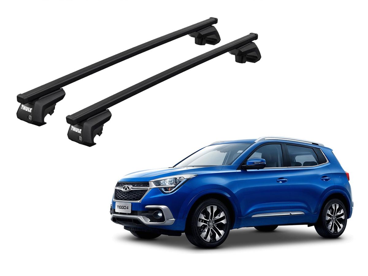 Juego Barras Thule Squarebar Evo Chery Tiggo 2-Tiggo 4-Beat-Face