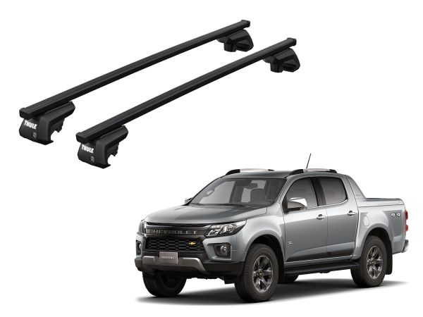 Juego Barras Thule Squarebar Evo Chevrolet S10