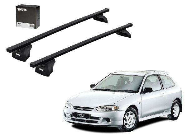 Juego Barras Thule Squarebar Evo Mitsubishi Colt-Lancer-Galant