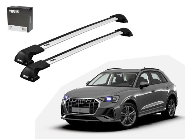 Juego Barras Thule Wingbar Edge Evo Audi Q3 II Riel Integrado