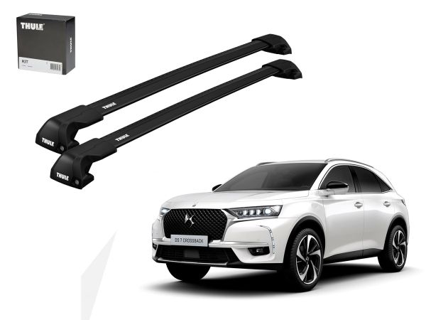 Juego Barras Thule Wingbar Edge Evo Black Peugeot 3008-5008- DS7