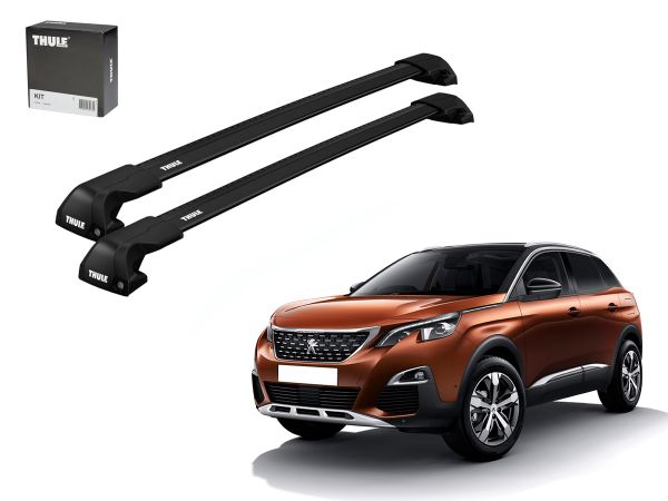 Juego Barras Thule Wingbar Edge Evo Black Peugeot 3008-5008- DS7