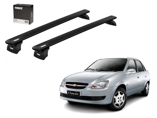 Juego Barras Thule Wingbar Evo Black Chevrolet Corsa-Celta-Astra-Kadett