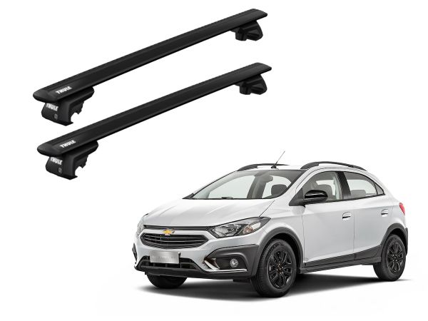 Juego Barras Thule Wingbar Evo Black Chevrolet Onix Active