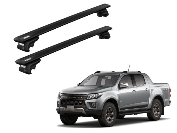 Juego Barras Thule Wingbar Evo Black Chevrolet S10