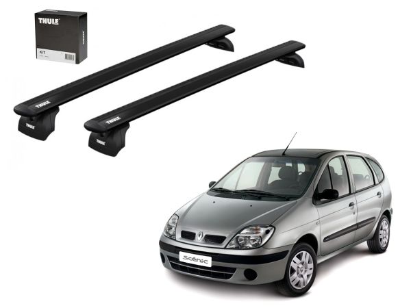 Juego Barras Thule Wingbar Evo Black Renault Scenic