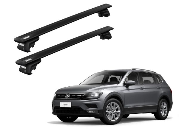 Juego barras Thule Wingbar Evo Black Volkswagen Tiguan- Taos