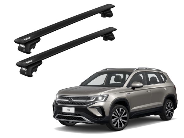 Juego barras Thule Wingbar Evo Black Volkswagen Tiguan- Taos