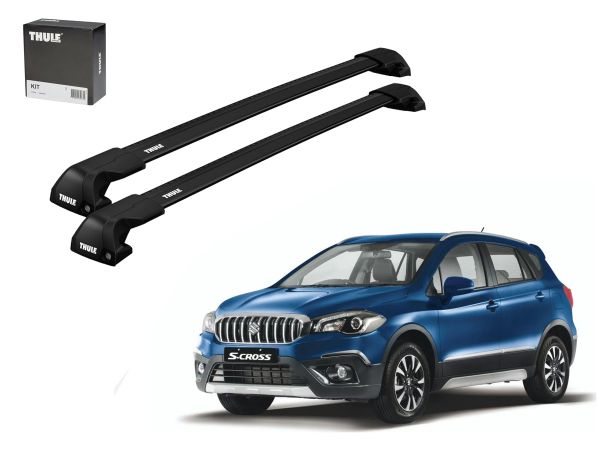 Juego Barras Thule Wingbar Evo Edge Black Suzuki SX4 Cross