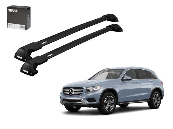 Juego Barras Thule Wingbar Evo Edge Black Mercedes Benz GLC