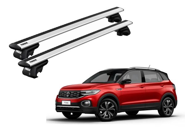 Juego Barras Thule Wingbar Evo Volkswagen T-Cross-Nivus-Suran-Saveiro-Cross Fox