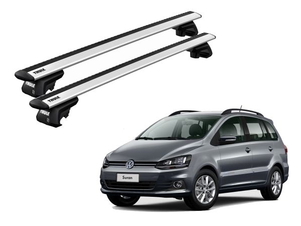 Juego Barras Thule Wingbar Evo Volkswagen T-Cross-Nivus-Suran-Saveiro-Cross Fox