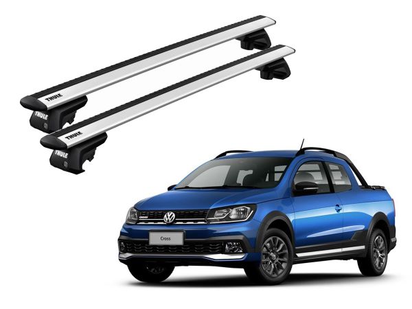 Juego Barras Thule Wingbar Evo Volkswagen T-Cross-Nivus-Suran-Saveiro-Cross Fox