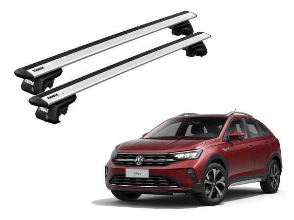 Juego Barras Thule Wingbar Evo Volkswagen T-Cross-Nivus-Suran-Saveiro-Cross Fox