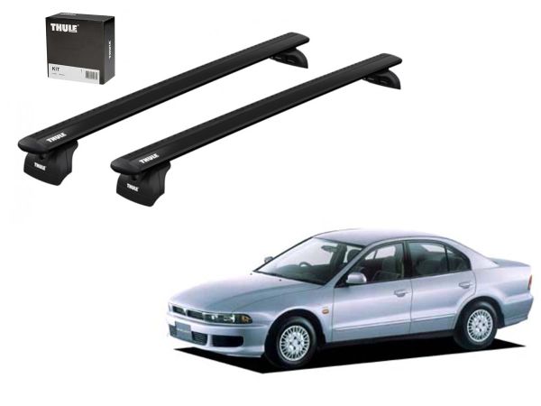 Juego de Barras Thule Wingbar Evo Black Mitsubishi Colt-Lancer-Galant