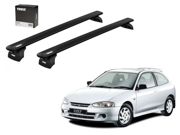 Juego de Barras Thule Wingbar Evo Black Mitsubishi Colt-Lancer-Galant