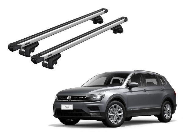 Juego Barras Thule Slidebar Volkswagen Tiguan-Taos