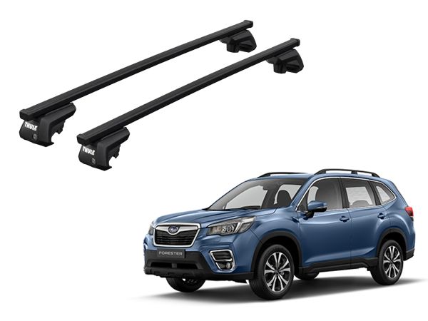 Juego Barras Thule Squarebar Evo Subaru Forester