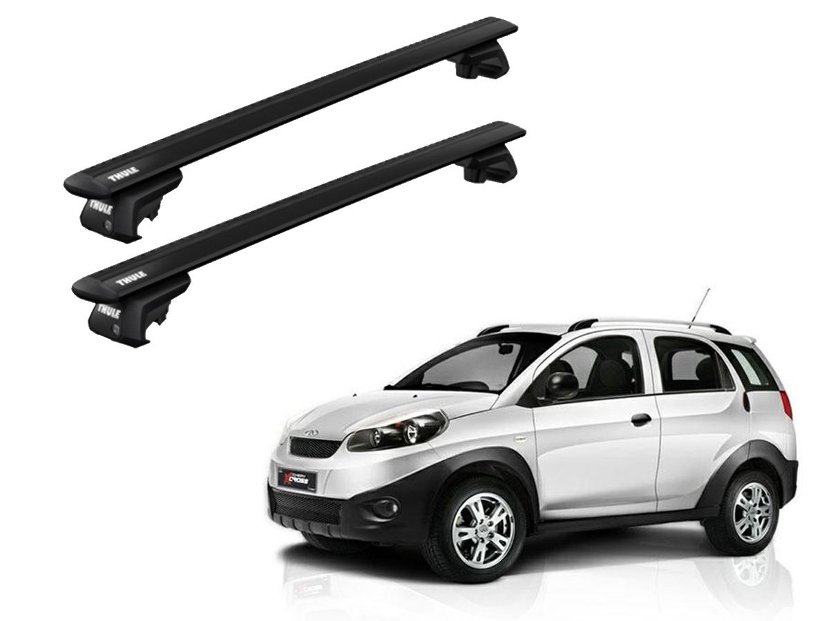 Juego Barras Thule Wingbar Evo Black Chery Tiggo 2-Tiggo 4-Beat-Face