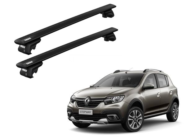 Juego Barras Thule Wingbar Evo Black Renault Sandero Stepway