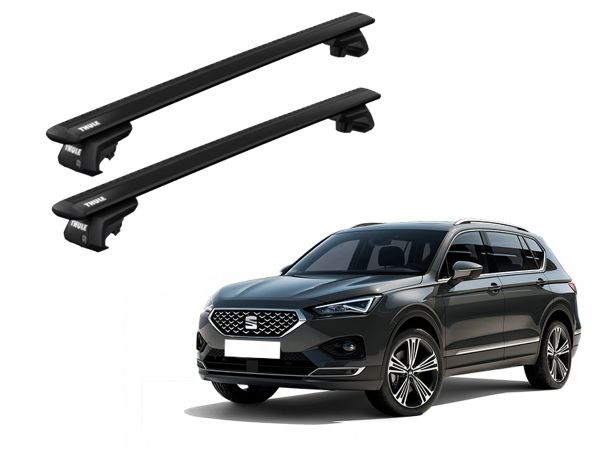 Juego Barras Thule Wingbar Evo Black Seat Ateca-Tarraco