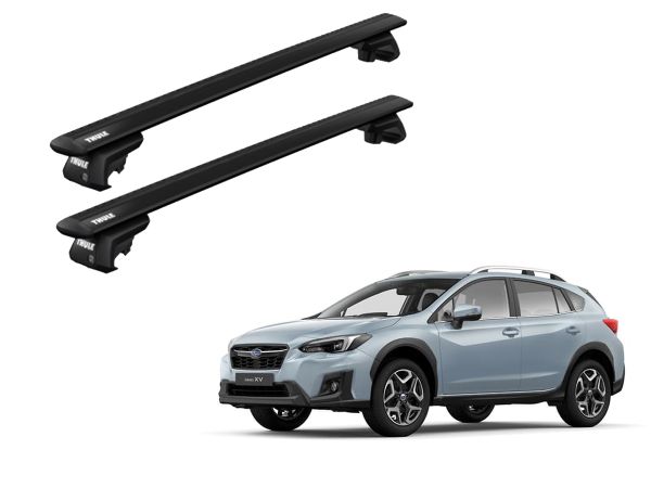 Juegos Barras Thule Wingbar Evo Black Subaru XV