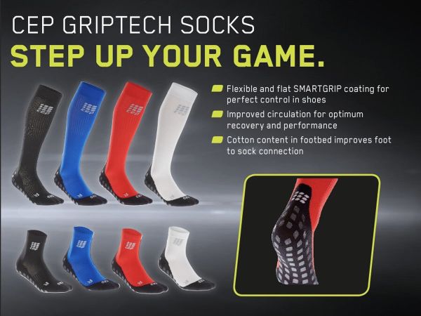 Medias de Compresión Antideslizante Cep Compression Griptech Socks