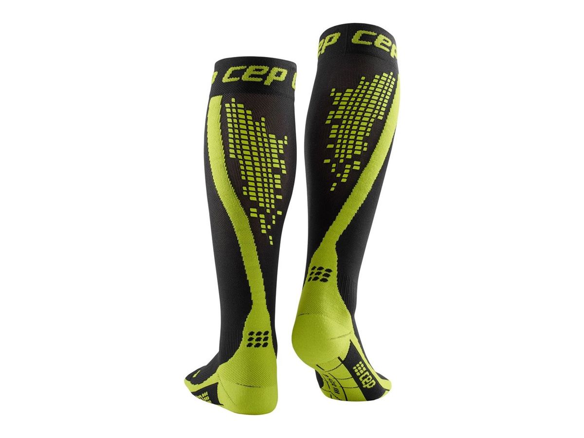 Pantorrillera de Compresion Reflectiva Cep Night 2.0 Mujer
