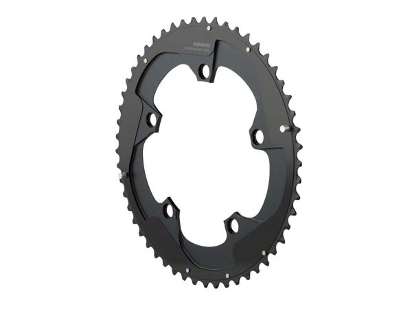 Plato SRAM PowerGlide Red Ruta 130BCD 10v AL4 53T Black