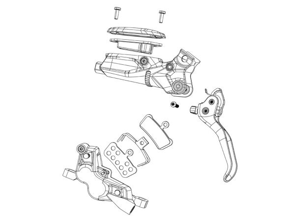 Pastillas de Freno de Disco SRAM Org Q/Alum Code 11+/Guide RE/G2 RE/DB8 xPar