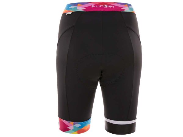 Calza Corta Ciclismo Mujer Funkier Foggetta 3