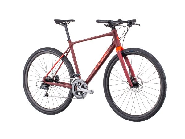 Bicicleta Urbana Aluminio Híbrida Cube SL Road 28