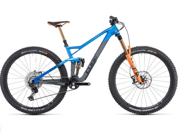 Bicicleta de Montaña Carbono Doble Suspensión Cube Stereo 150 C:62 SL 29